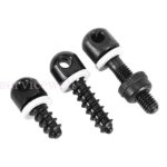 3 Pcs/set Swivel Screws Swivel Wood Screw Studs Base Sling Swivel Mount Kit - Image 4