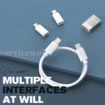 3 in 1 Charging Cable Multi USB Charger Cord For Mobile TYPE Android Micro US - Image 7