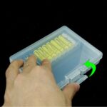 48 Grid Clear Plastic AA AAA Battery Box Storage Case Cover Batteries Holder AU - Image 3
