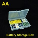 48 Grid Clear Plastic AA AAA Battery Box Storage Case Cover Batteries Holder AU - Image 7