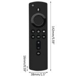 4K Remote Control Replacement TV Control with Voice for Amazon Fire TV Stick - Image 2