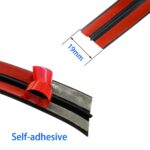 4M H-Shape Weather Seal Strip Rubber Door Trim For Car Front Rear Window Glass - Image 4