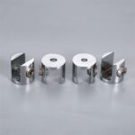 4-12x Glass Shelf Support Clamp Brackets Clip Chrome Shelves Clip Tool 6-8mm - Image 3