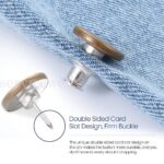 4/8 Button Pin for Jeans Pants No Sew Instant Adjustable Jean Button Replacement - Image 4
