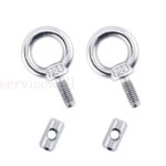 4x AWNING RAIL STOPPERS Caravan Motorhome Campervan STAINLESS STEEL multipurpose - Image 7
