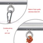 4x AWNING RAIL STOPPERS Caravan Motorhome Campervan STAINLESS STEEL multipurpose - Image 2