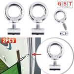 4x AWNING RAIL STOPPERS Caravan Motorhome Campervan STAINLESS STEEL multipurpose