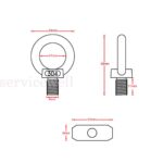 4x AWNING RAIL STOPPERS Caravan Motorhome Campervan STAINLESS STEEL multipurpose - Image 4