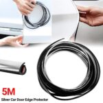 5M Rubber Scratch Protector SUV Car Door Moulding Strip Edge Guard Trim DIY AU - Image 2