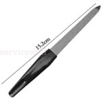 5PCS Double Sided Nail Files Stainless Steel Plastic Handle Metal File AU Stock - Image 5