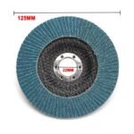 5'' 125MM Metal Sanding Flap Discs Angle Grinder Wheels 40/60/80/120 grit1-10x - Image 6