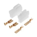 5 Sets Radio DC Power Connector Plug T-Type 2 Pin Male Female Wiring Adapter AU - Image 7