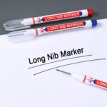 6Pcs Long Head Deep Hole Long Nosed Marker Multifunction Marker Deep Drill Hol - Image 4