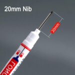 6Pcs Long Head Deep Hole Long Nosed Marker Multifunction Marker Deep Drill Hol - Image 6
