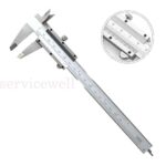 6  150mm Stainless Steel Vernier Caliper Micrometer Measuring Tool Gauge Ruler· - Image 4