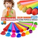 6-18xIcy Pole Jelly Popsicle Maker Silicone Pop Mould Safe Ice Cream Block Molds