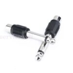 6.5mm 1/4  Male to Female RCA Connector Adapter Audio Plug Jack TS 6.35mm Mono - Image 7