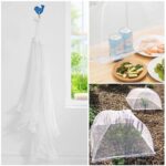 6x BBQ Collapsible Food Cover Pop Up Mesh Fly Wasp Net Party Kitchen Food Covers - Image 5