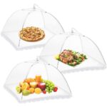 6x BBQ Collapsible Food Cover Pop Up Mesh Fly Wasp Net Party Kitchen Food Covers - Image 2