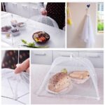 6x BBQ Collapsible Food Cover Pop Up Mesh Fly Wasp Net Party Kitchen Food Covers - Image 7