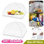 6x BBQ Collapsible Food Cover Pop Up Mesh Fly Wasp Net Party Kitchen Food Covers