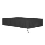 7/8FT Pool Snooker Billiard Table Cover Polyester Waterproof Dust Cap Outdoor - Image 4