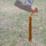 8Pcs Titanium Alloy Tent Stakes Nail Pegs With Rope Lightweight Camping Outdoor - Image 6