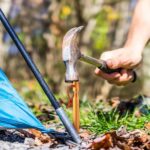 8Pcs Titanium Alloy Tent Stakes Nail Pegs With Rope Lightweight Camping Outdoor - Image 4