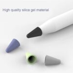 8pcs Soft Silicone Pen Tip Cap case Cover For iPad Apple Pencil Draw 1 2No Noise - Image 7
