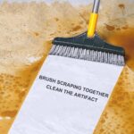 AU 3in1 Floor Brush Scrub Wiper 180 Rotating Head Home Handle Cleaning Bathroom - Image 7