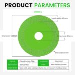 AU Angle Grinder Diamond Saw Blade Glass Ceramic Grinding/Cutting Wheel Disc - Image 4