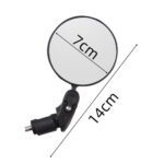 AU Mountain Bike Rearview Mirror Bicycle Handlebar Convex Rear View Mirror - Image 2