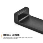 Aluminum Alloy Wall Mounted Foldable Clothes Hanger Rack Towel Coat Hook Decor - Image 6