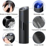 Automatic Gravity Electric Salt and Pepper Mill LED Grinder Battery Operated - Image 6