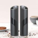 Automatic Gravity Electric Salt and Pepper Mill LED Grinder Battery Operated