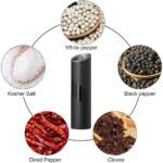 Automatic Gravity Electric Salt and Pepper Mill LED Grinder Battery Operated - Image 5