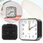 Battery Operated Alarm Clock Quartz No Tick With Night Light Bedside Clocks NEW - Image 6