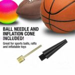 Bicycle Valve Adapter Pump Adapter Ball Pump Inflation Needle Nozzle Adapter Kit - Image 3