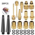Bicycle Valve Adapter Pump Adapter Ball Pump Inflation Needle Nozzle Adapter Kit