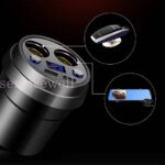 Car Multi Cigarette Lighter Socket Splitter USB 2 Way Dual Charger Power Adapter - Image 4