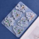 Christmas Tree Hanging Decor Silicone Jewelry Casting Mold Resin Epoxy Mould DIY - Image 5