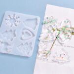 Christmas Tree Hanging Decor Silicone Jewelry Casting Mold Resin Epoxy Mould DIY - Image 2