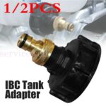 Coarse Threaded Brass Garden Tap Hose Fitting 3/4  For IBC Tank Adapter S60X6 AU - Image 2