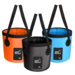 Collapsible Bucket Foldable Water Container Portable for Camping Fishing Hiking - Image 7