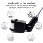 DC-12V Security Outdoor Infrared PIR Motion Sensor Detector Wall Light Switch - Image 4