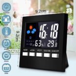 Digital Bedside LED Snooze Alarm Clock Time Temperature Day/Night Desktop Clocks - Image 3