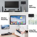 Digital TV Antenna 350 Miles Range HDTV Amplifier Signal Booster Indoor Outdoor - Image 3