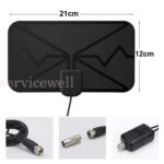Digital TV Antenna 350 Miles Range HDTV Amplifier Signal Booster Indoor Outdoor - Image 7