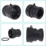 Garden Hose Connector 2  Coarse Thread X 2  Cam Lock IBC-Tank Adapter Durable - Image 7