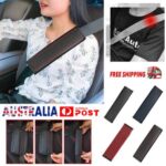Leather Safety Belt Shoulder Cover Belt Padding Pad Breathable Protection Seat